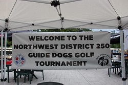 Le district 250 du Nord-Ouest augmente une fois de plus la valeur des dons remis à Guide Dogs!