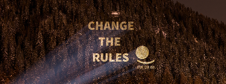 7 October - World Day for Decent Work: Change the Rules
