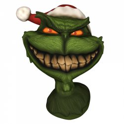 Weeks before Christmas, the Grinch Visits Vancouver Island