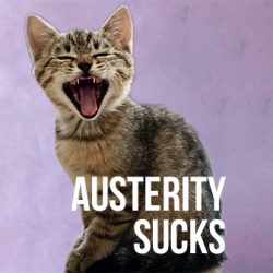 Austerity Sucks! There, I said it.