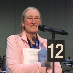 Heather Kelley, retraitée en tant que représentante de la Grand loge est nommée au tableau d’honneur  de la Fédération du travail de l’Ontario pour l’année 2020