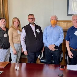 Reconnecting: Peter Tabuns, ONDP Interim Leader Hosts Meeting with IAM