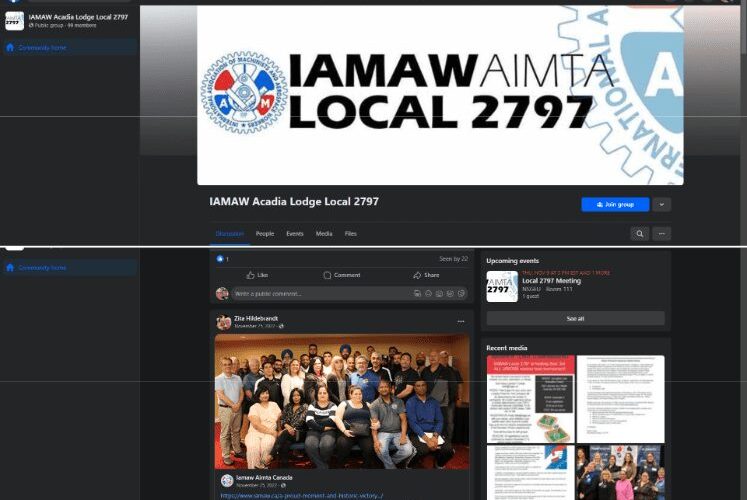Local 2797 and Local Lodge 712 winners in IAM Newsletter and Website Awards