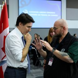 David Chartrand et le Conseil canadien de la CTC rencontrent Justin Trudeau et Jagmeet Singh
