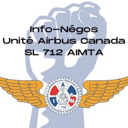 Un accord de cinq ans, le meilleur de l'industrie, pour les membres du syndicat d'Airbus Canada