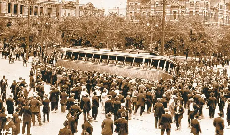 15 mai 1919 – L’AIM et la grève générale de Winnipeg