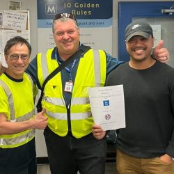 Record gains for Local 2413 members working at Menzies Cargo