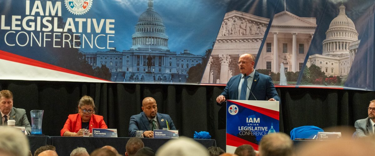 Les membres du syndicat de l’IAM mènent le combat au Capitole lors de la Conférence législative 2025