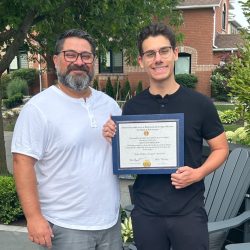 Matthew Brito Morgani reçoit la bourse de l’IAM pour poursuivre un parcours à l’Université de McMaster