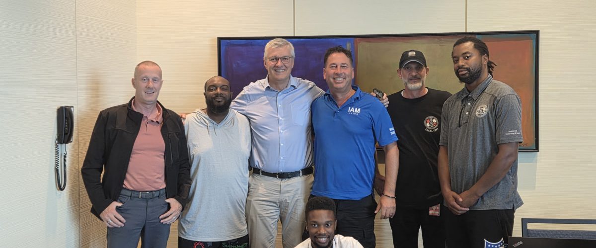 IAM Union Meets Samsic Employees Following TSAS Acquisition