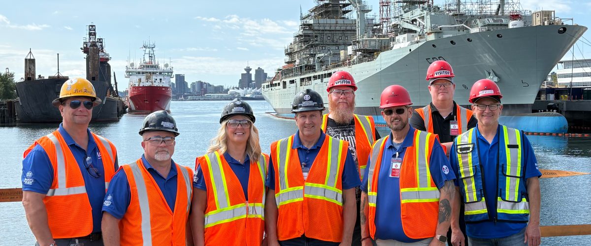 IAM Union Delegates Visit Seaspan Members