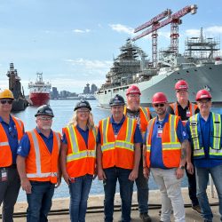 IAM Union Delegates Visit Seaspan Members