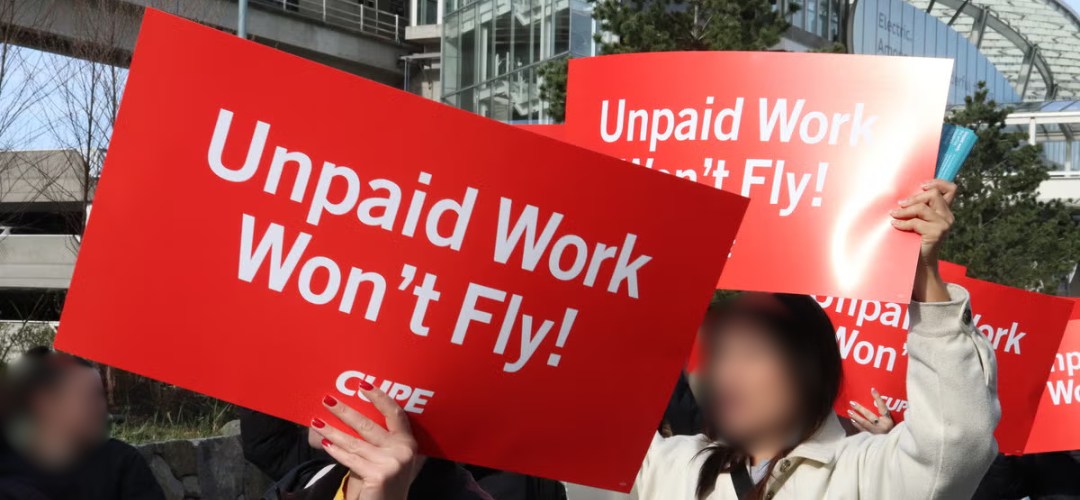 IAM Union Stands in Solidarity with CUPE and Air Canada Flight Attendants in Fight for Fair Contract