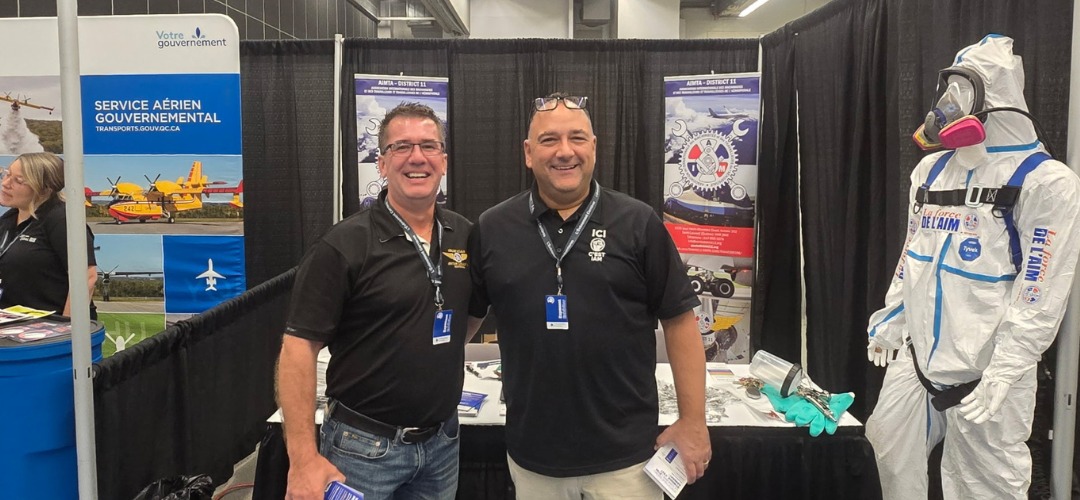 District 11 of the IAM at the Montreal Job Fair