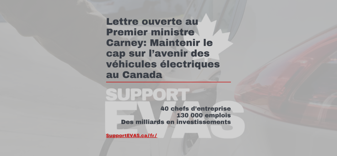L’IAM Canada soutient la campagne “Maintenir le cap” pour les normes des véhicules électriques