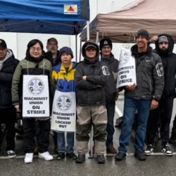 La grève débute chez Wexxar Bel alors que les travailleurs et travailleuses passent à l’action